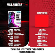 LIMITED EDITION - Ember Noir Men’s Curl Cream, 10oz, Long-Lasting Hold, Hydrating, Defines Curls The Villain Society