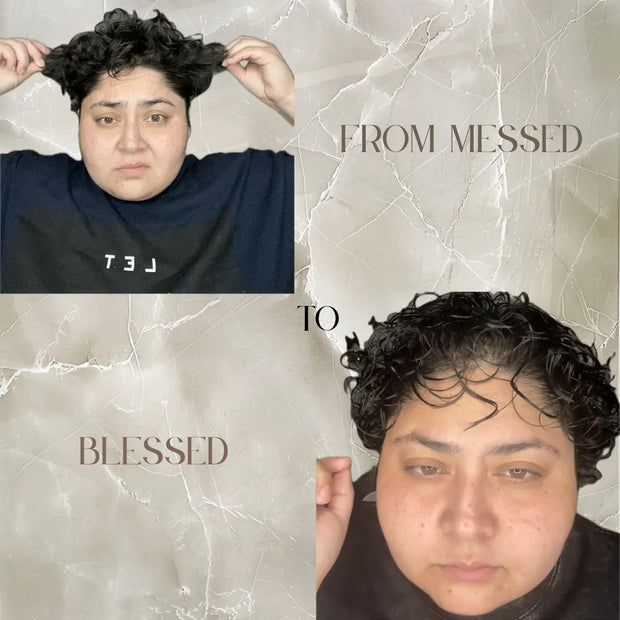 LIMITED EDITION - Ember Noir Men’s Curl Cream, 10oz, Long-Lasting Hold, Hydrating, Defines Curls The Villain Society