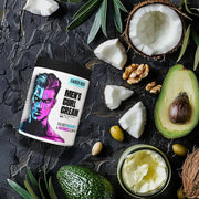 LIMITED EDITION - Ember Noir Men’s Curl Cream, 10oz, Long-Lasting Hold, Hydrating, Defines Curls The Villain Society